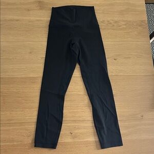 lululemon align 25 size 0 Black High-Waisted Leggings